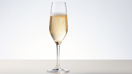 A Glass of Sparkling Wine Wine