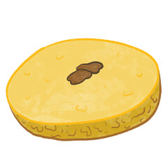 Sweet pancake illustration