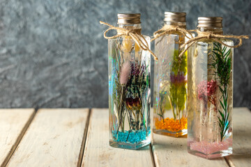 ハーバリウムの画像素材