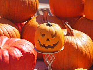 ハロウィンのランタン