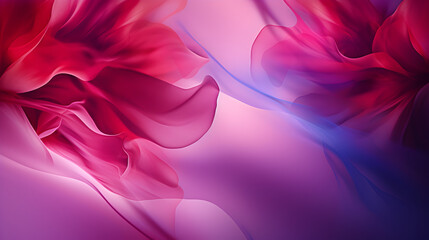 Abstract background with pink orchid flowers
