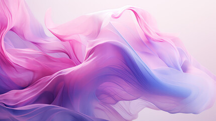 Obraz premium Ethereal abstract pink and purple wallpaper background. Generative AI