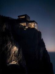 building in the night