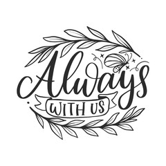 Memoriam Lettering Quotes