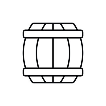 recommend clip art: barrel icon. outline icon
