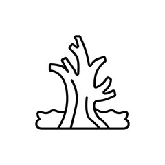 Tree icon. outline icon
