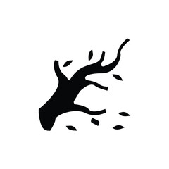 branch icon. solid icon