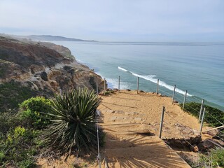 view of the coast of the sea