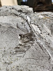 stone steps in the desert