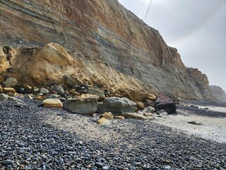 rocks in the beach