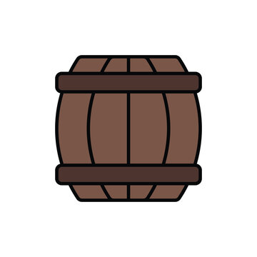 recommend clip art: barrel icon. filled outline icon