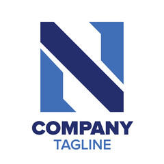n letter icon logodesign 