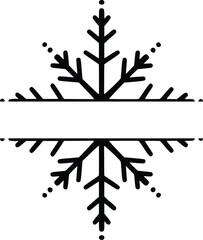 Obraz premium Snowflake