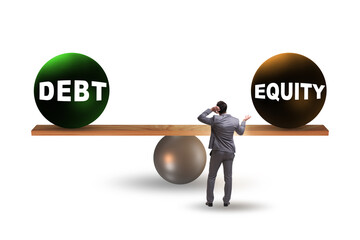 Debt or equity concept as financing options
