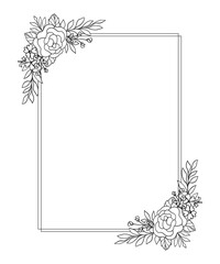 Floral Frame