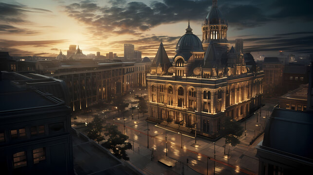 Blend of Historic and Modern Architectural Wonders