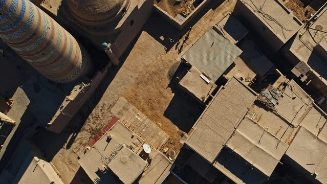 Bird's Eye View Of Khiva, Uzbekistan