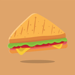 sandwich with cheese