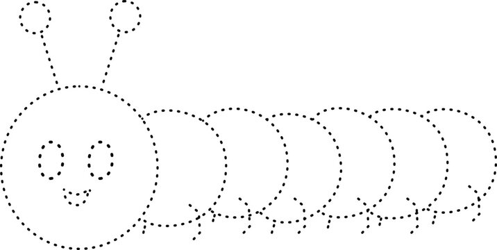 Tracing drawing worm