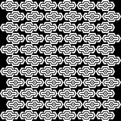 Seamless pattern hexagon abstract background in flat design illustration with simple graphic design