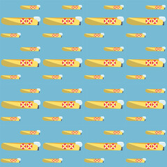 seamless pattern with airplane
