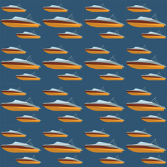 seamless pattern with fishes