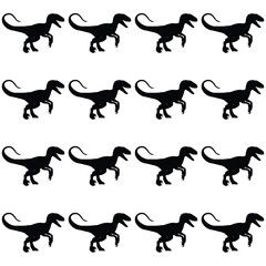 silhouettes of animals