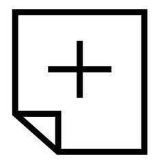 Obraz premium add file illustration of icons for the user interface