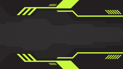 green black futuristic  background with copy space area