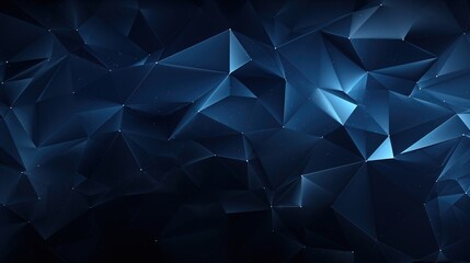 Obraz premium abstract blue background with triangles