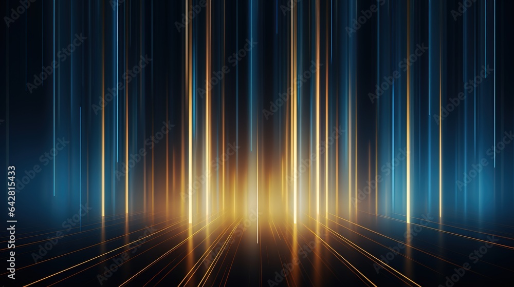 Poster abstract background with rays