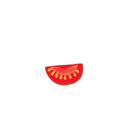 Fototapeta premium illustration of tomato