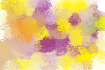 abstract background of a blending brush of white, yellow, purple with a mix of dark and soft tones.