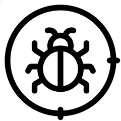 Fototapeta premium malware icon
