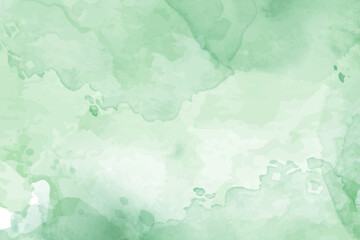 green pastel watercolor  texture abstract background