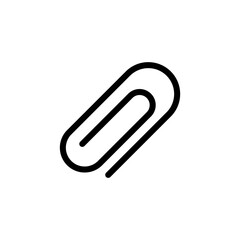 Obraz premium paper clip icon vector design templates