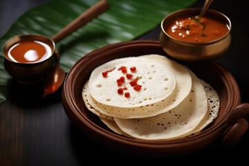 Appam pancake Kerala breakfast food