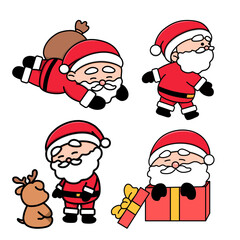 Hand drawn Christmas element collection