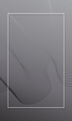 dark gradient background blank curved lines suitable for cover design