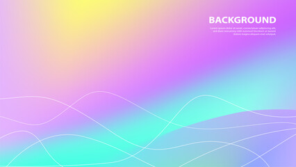Aesthetic Mesh Gradient Background