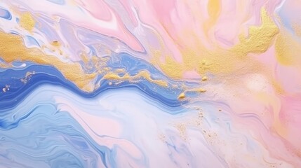 Marble abstract acrylic background. Marbling artwork texture. Agate ripple pattern. Ai generative