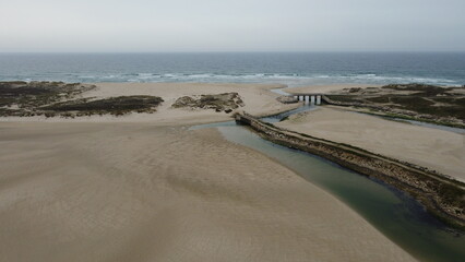 beach in the morning