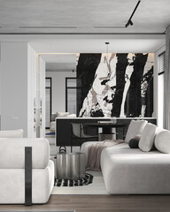 Laconic minimalism in the interior
