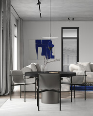 Laconic minimalism in the interior