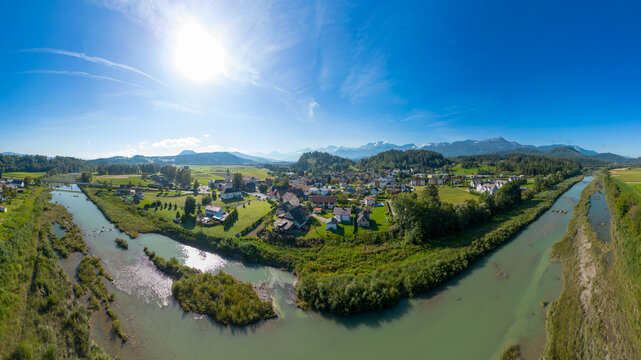 Rosegg an der Drau im Rosental, K&auml;rnten, &Ouml;sterreich