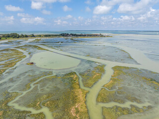 Grande marée en baie de Somme - coefficient de 104