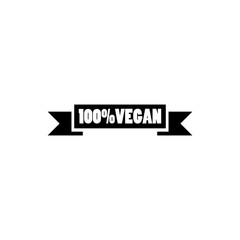 100 percent vegan icon isolated on transparent background