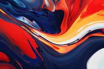 Ephemeral Beauty in Chromatic Waves Abstract, Colorful, and Wavy Backgrounds Redefined Radiant Resonance of Visual Harmony Abstract and Colorful Waves in Background Design - obrazy, fototapety, plakaty