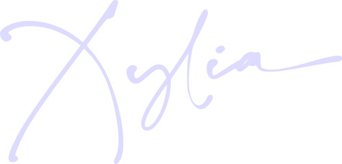 signature lettering alphabet design illustration