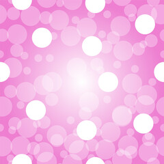 Pink Background with Bokeh Light Pattern, Tile use for art job, etc.